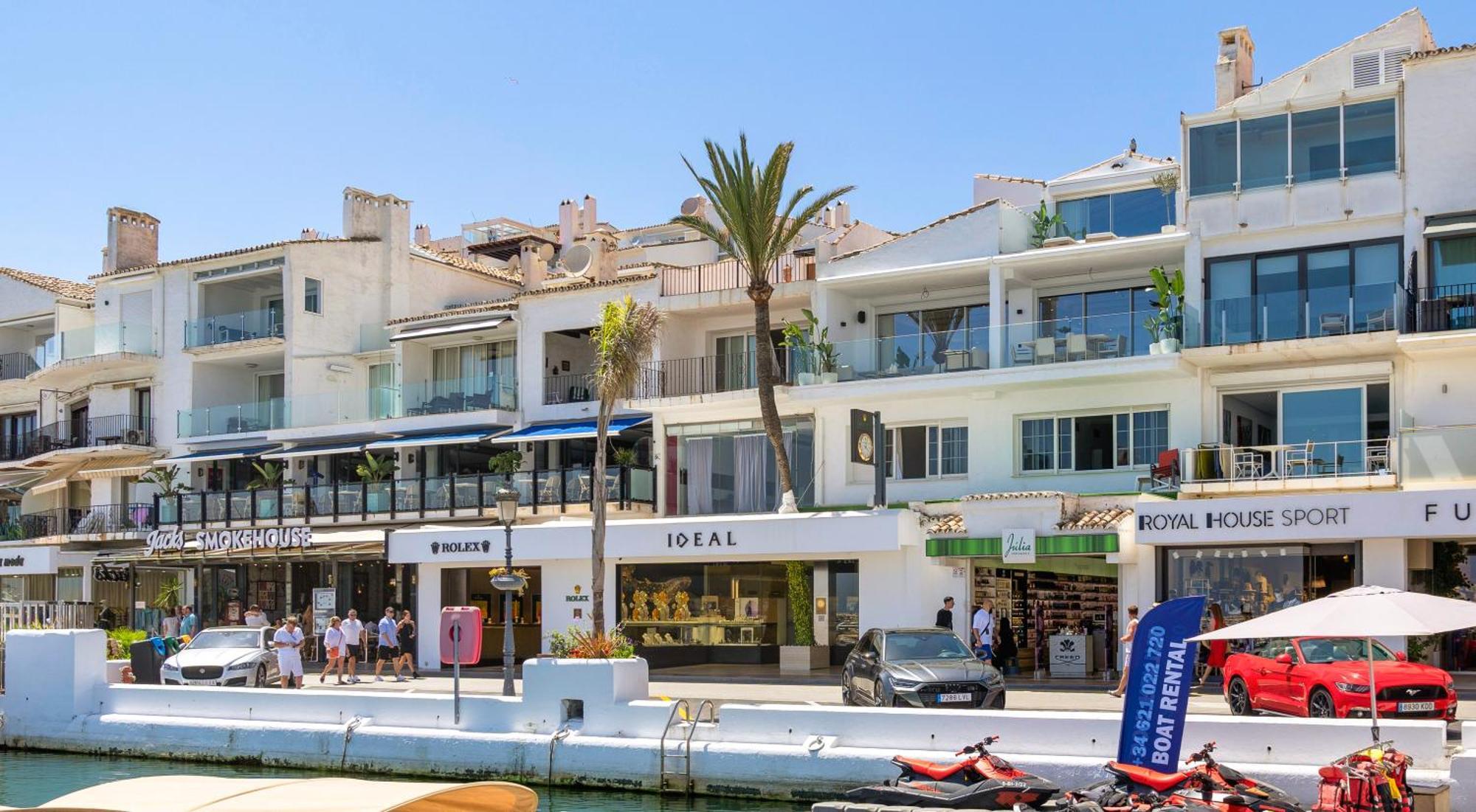 224 -Luxury Selection- Puerto Banus Marbella Front Line Duplex Penthouse Leilighet Eksteriør bilde