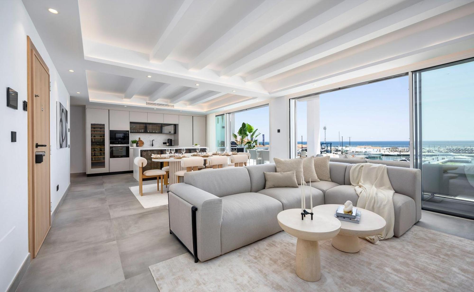 224 -Luxury Selection- Puerto Banus Marbella Front Line Duplex Penthouse Leilighet Eksteriør bilde